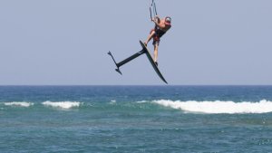 kite foiling kite beach