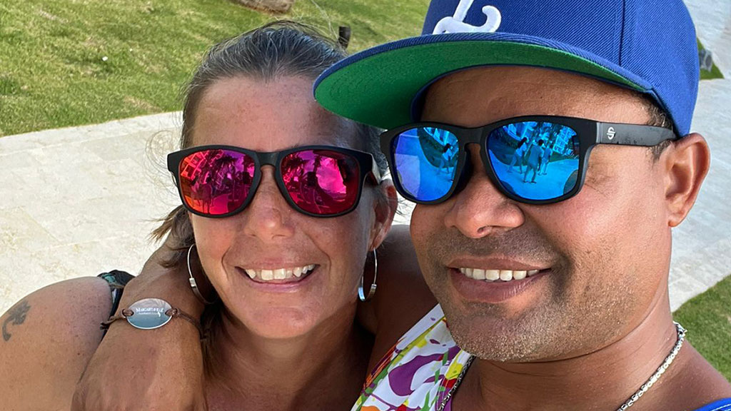 Jose Luis and Tracy, owners of Cabarete Kite Point